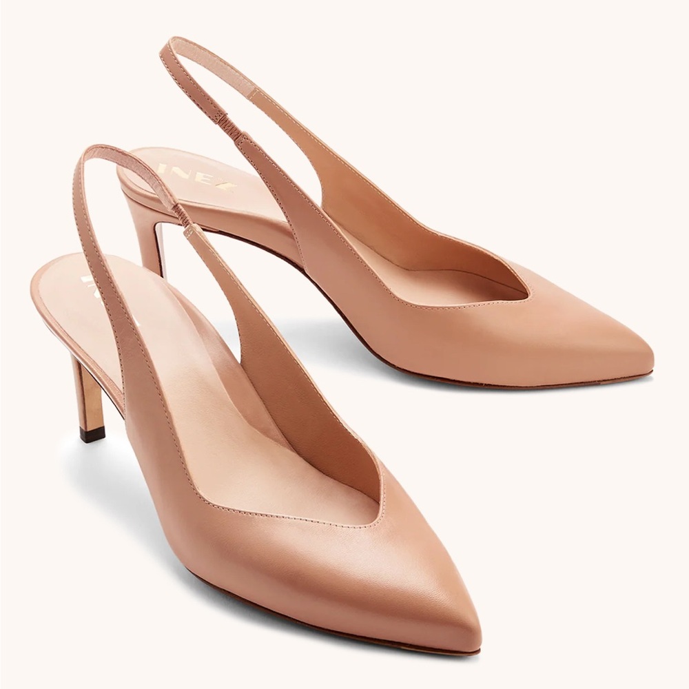 Inez Mia Tan Slingback Heels